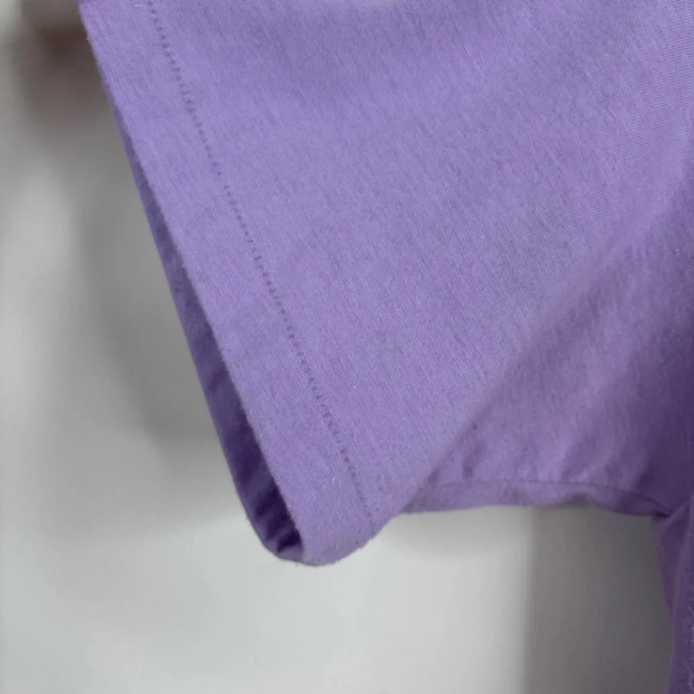 VTG 80s Single Stitch T Shirt L Iditarod 1987 Purple Graphic Spellout Retro USA - Picture 3 of 9